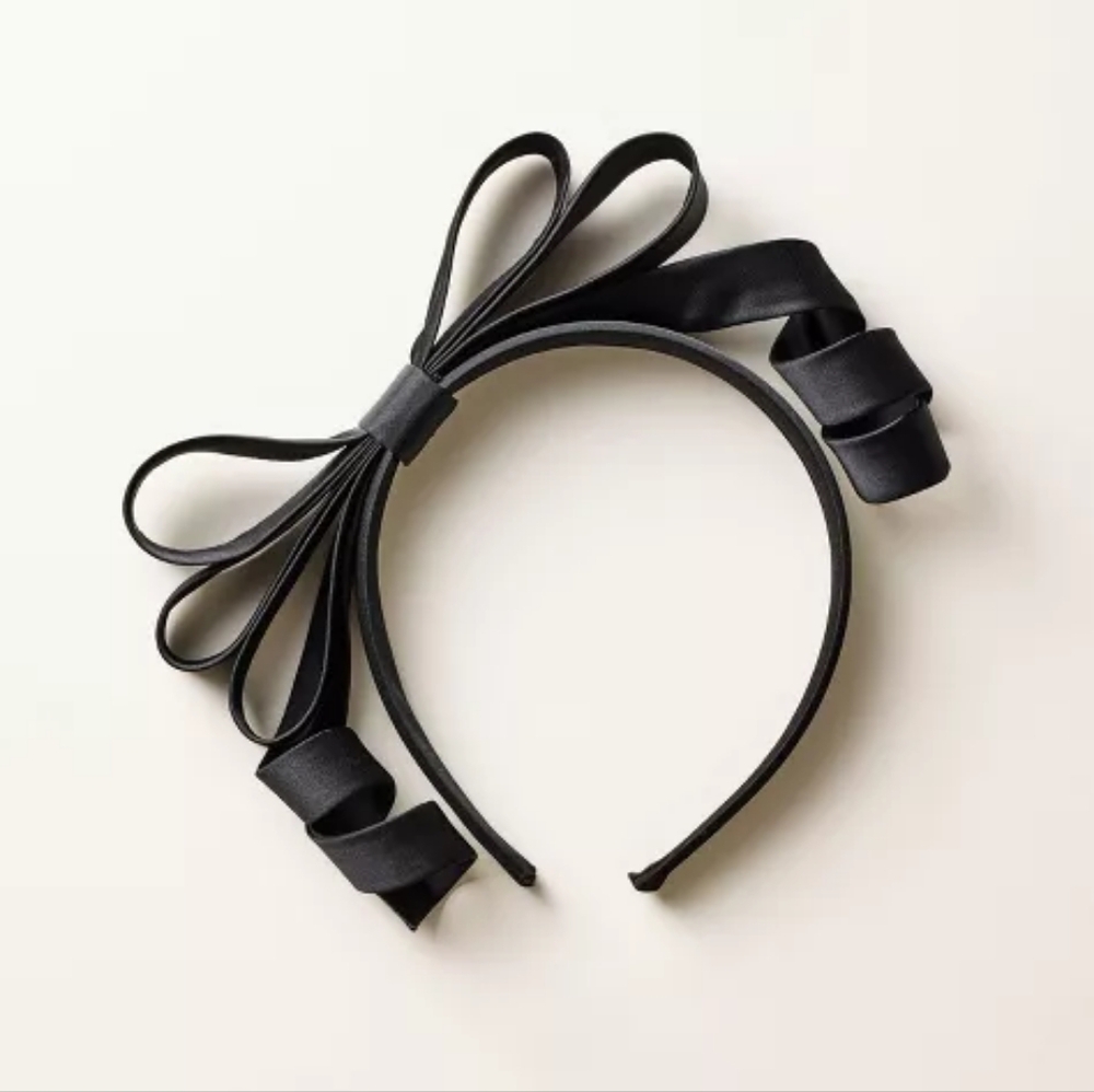 Kate Spade Ribbon Bow Headband Limited Edition NWT